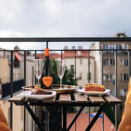 Appartement Cavallo Penthouse Xl Balcony Center Praag